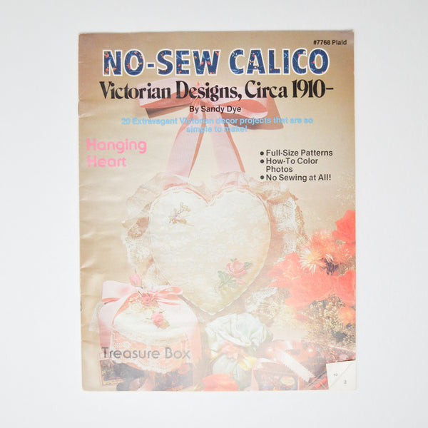 No-Sew Calico Victorian Designs, Circa 1910- Booklet