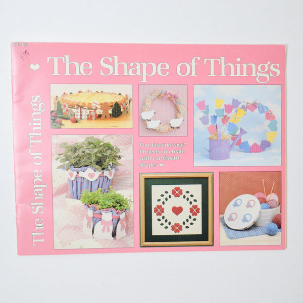 The Shapes of Things Cardboard Shapes Pattern Booklet
