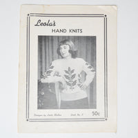 Leola's Hand Knits Booklet - Book No. X