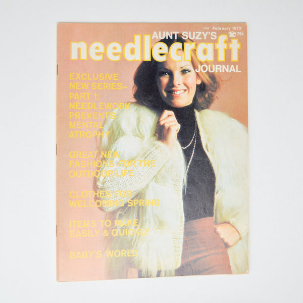 Aunt Suzy's Needlecraft Journal - Feb. 1973