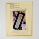 The Drawn Thread - My Favorite Things Counted Cross Stitch Pattern