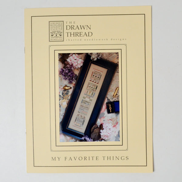 The Drawn Thread - My Favorite Things Counted Cross Stitch Pattern