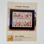 Lila's Studio A Quaker Welcome Counted Cross Stitch Pattern
