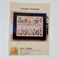 Lila's Studio A Quaker Welcome Counted Cross Stitch Pattern