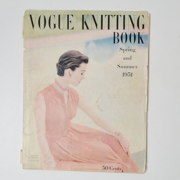 Vogue Knitting Book - Spring and Summer 1951