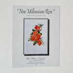The Silver Lining New Millenium Rose Counted Cross Stitch Pattern