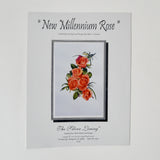 The Silver Lining New Millenium Rose Counted Cross Stitch Pattern