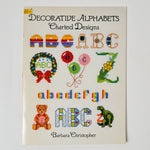 Decorative Alphabets Charted Designs Cross Stitch Pattern Booklet
