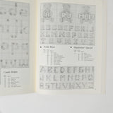 Decorative Alphabets Charted Designs Cross Stitch Pattern Booklet