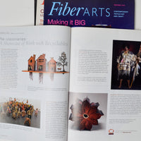 Fiber Arts Magazines - Set of 4