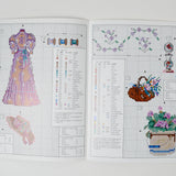 Leisure Arts Paula Vaughan in Miniature Cross Stitch Pattern Booklet