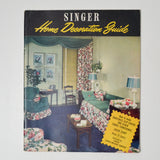 Singer Home Decoration Guide Booklet