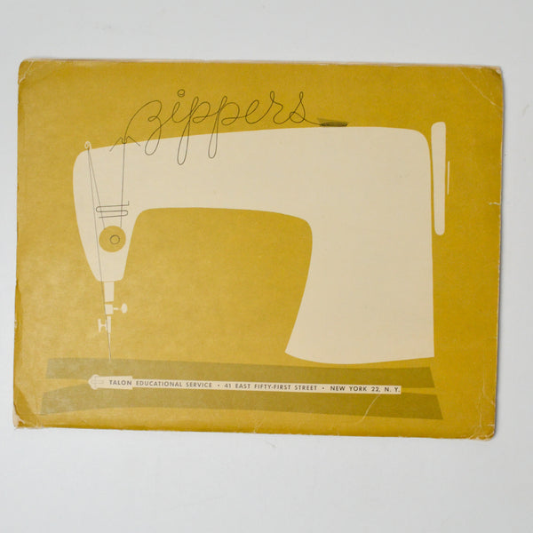Zippers Talon Educational Service Booklet
