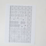 Stitchy Prose A Beacon of Hope Counted Cross Stitch Pattern