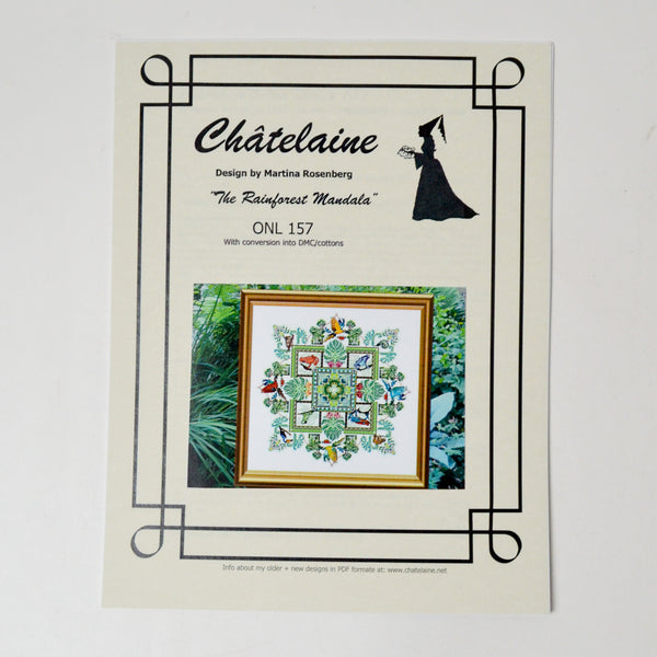 Chatelaine The Rainforest Mandala Counted Cross Stitch Pattern