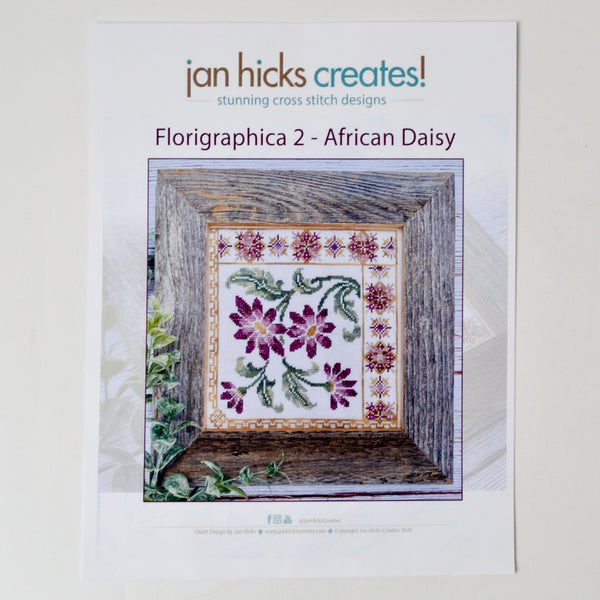 Jan Hicks Creates! Florigraphica 2 - African Daisy Pattern Booklet