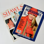 Shawls + Accessories Magazines - Set of 2