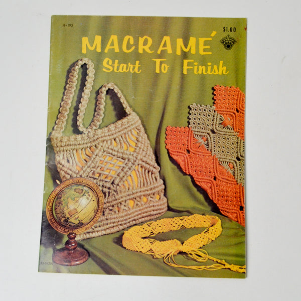 Macrame Start to Finish Booklet