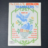 Memory Lane McCall's Iron-On Transfers Booklet - Volume 5