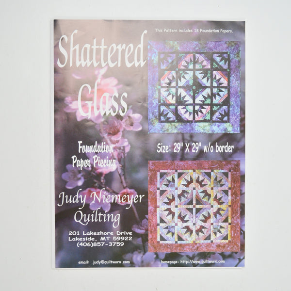 Shattered Glass Foundation Paper Piecing Pattern