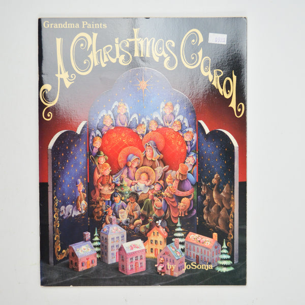 Grandma Paints A Christmas Carol Jo Sonja Tole Painting Booklet