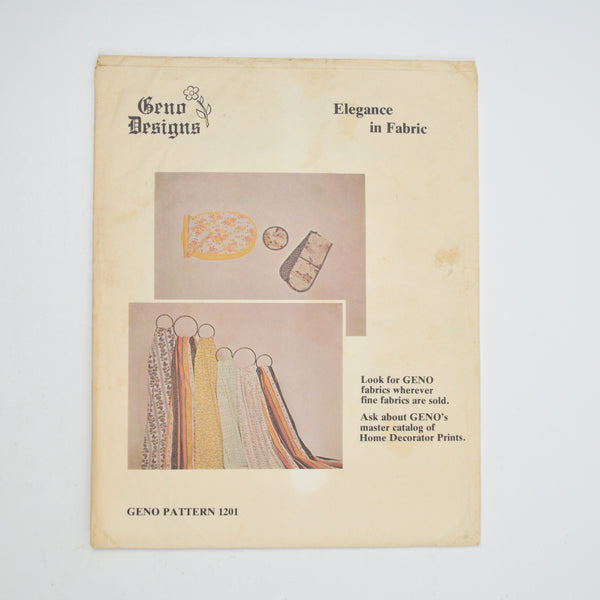 Geno Party Ensemble Elegance in Fabric Sewing Pattern