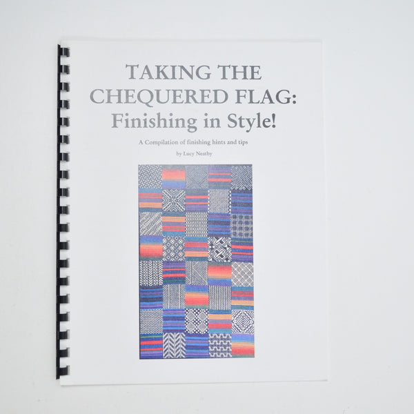 Taking the Chequered Flag: Finishing in Style! Knitting Booklet