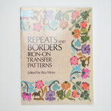 Repeats + Borders Iron-On Transfer Patterns Booklet