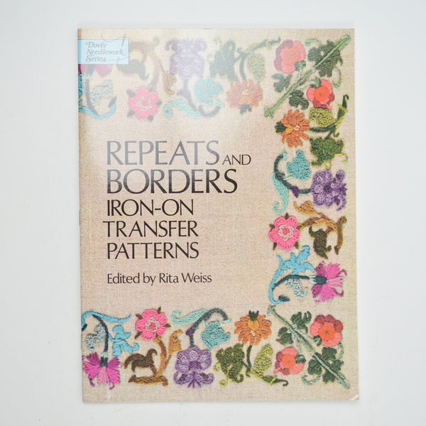 Repeats + Borders Iron-On Transfer Patterns Booklet