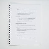 Classical Tailoring Manual Booklet