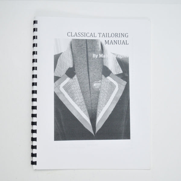 Classical Tailoring Manual Booklet