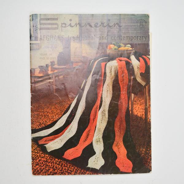 Spinnerin Afghans: Traditional + Contemporary Booklet - Vol. 148