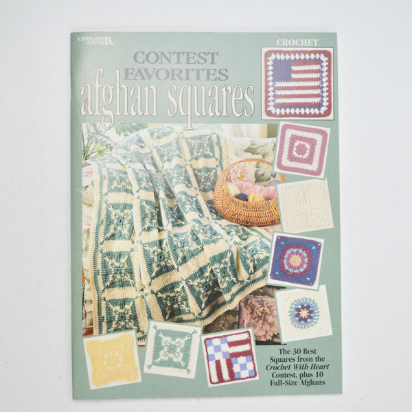 Contest Favorites Afghan Squares Crochet Pattern Booklet