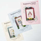 Raspberry Patch Design Studio Birdhouse Cross Stitch Patterns - Set of 3