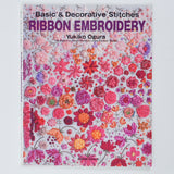 Nihon Vogue Ribbon Embroidery: Basic & Decorative Stitches Booklet