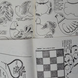Bird Folk Art Tole Painting Booklets - Set of 2