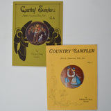 Country Sampler Tole Painting Pattern Booklets - Set of 2