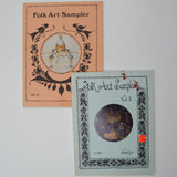Folk Art Sampler Pattern Booklets -  Set of 2