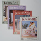 Leisure Arts Magazines, 1988 - Set of 3