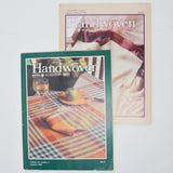 Interweave Press Handwoven Magazines - Set of 2
