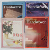 Interweave Press Handwoven Magazines - Set of 4