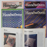 Interweave Press Handwoven Magazines - Set of 5