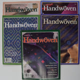 Interweave Press Handwoven Magazines - Set of 5
