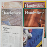 Interweave Press Handwoven Magazines - Set of 5