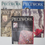Piecework Magazines - Set of 5