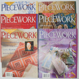 Piecework Magazines - Set of 6