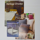Crochet Bedding Booklets - Set of 3