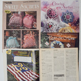 Crochet Sachet + Coaster Booklets - Set of 4