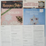 Crochet Doilies + Wreaths Booklets - Set of 5