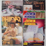 Crochet Tablecloth + Pillow Booklets - Set of 5